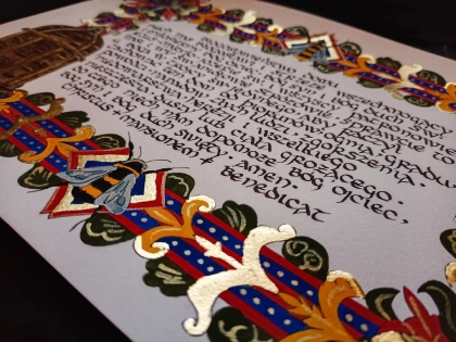 Błogosławieństwo domu 1 Paulina Herman Pracownia Skryby